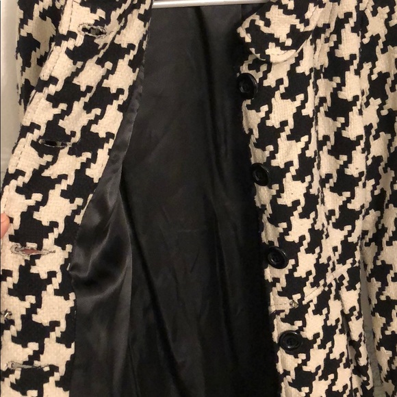 black&cream women’s peacoat - Picture 8 of 8